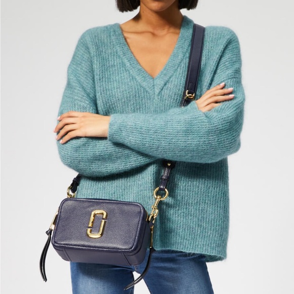 SoftShot by MARC JACOBS crossbody bag NAVY blue - Picture 3 of 13